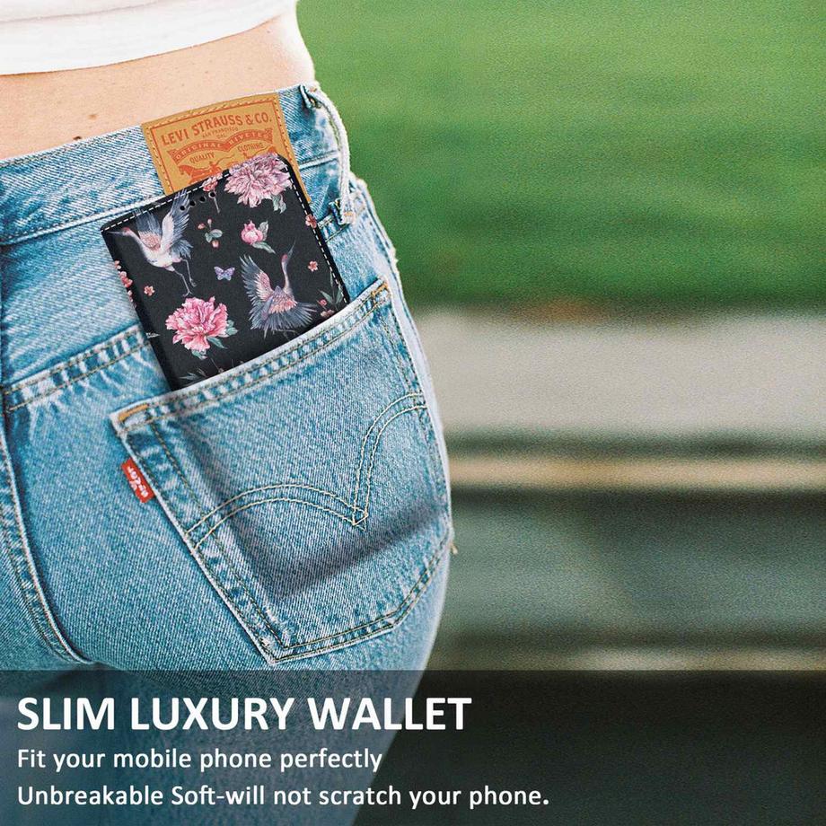 Cadorabo  Housse compatible avec Apple iPhone 11 PRO - Coque de protection avec fermeture magnétique, fonction de support et compartiment pour carte 