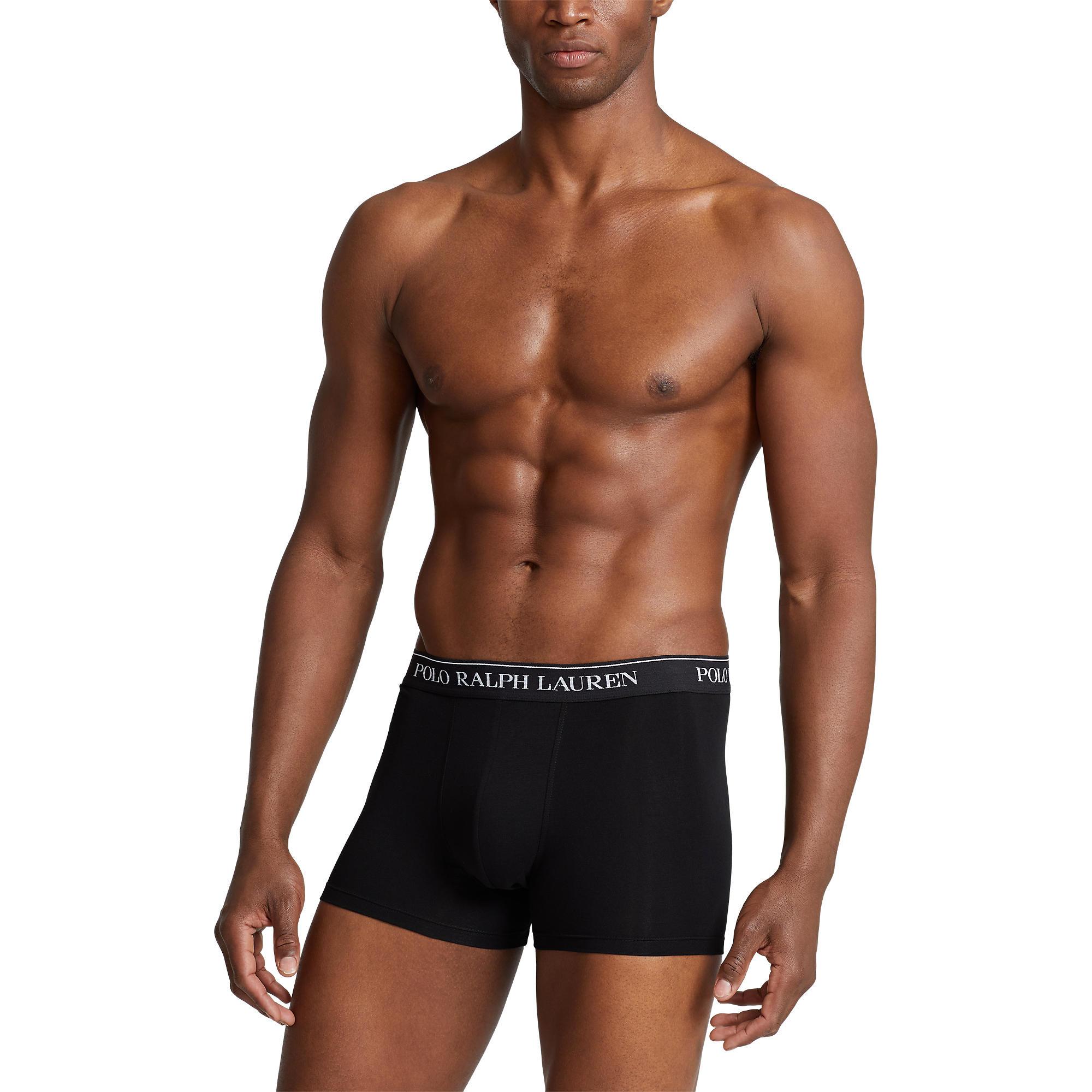 Ralph Lauren  Boxer  Aderente alla figura-CLASSIC-3 PACK-TRUNK 