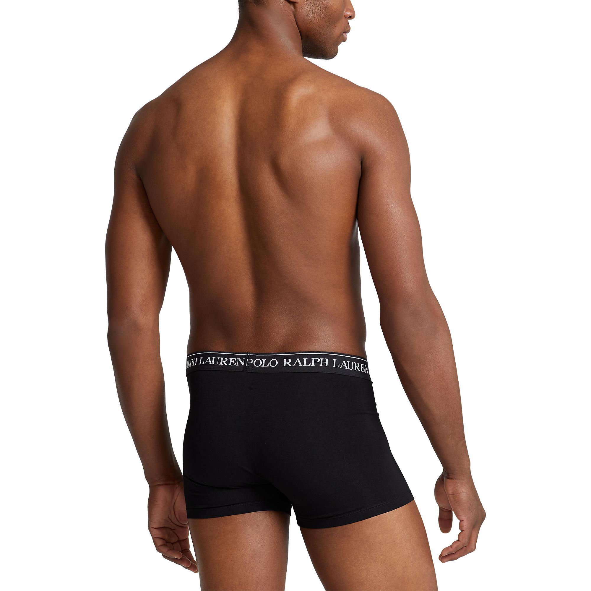 Ralph Lauren  Boxer  Aderente alla figura-CLASSIC-3 PACK-TRUNK 