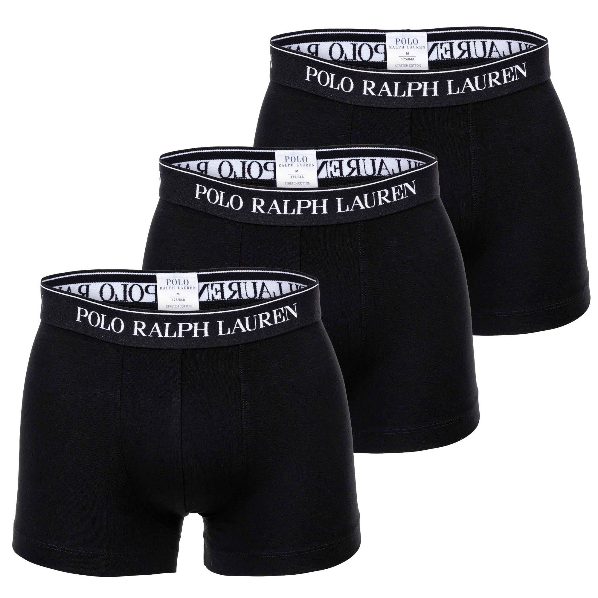Image of Boxershort Figurbetont-classic-3 Pack-trunk Herren Schwarz S
