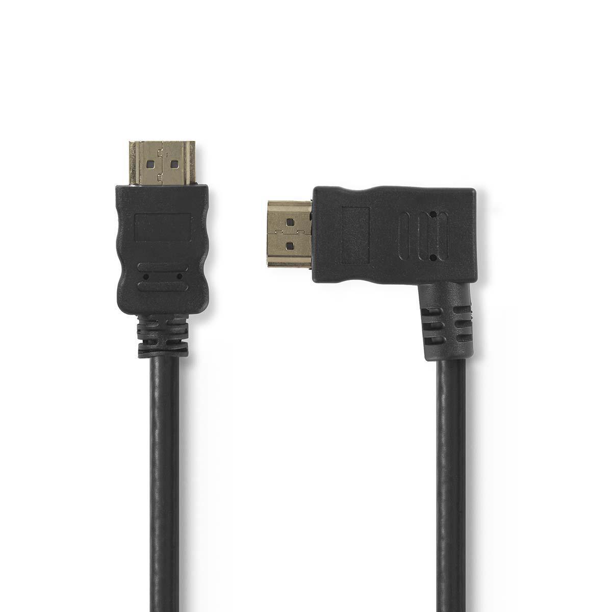 Image of High Speed HDMI™ Kabel mit Ethernet | HDMI™ Stecker | HDMI™ Stecker | 4K@30Hz | 10.2 Gbps | 1.50 m | Rund | PVC | Schwarz | Blister