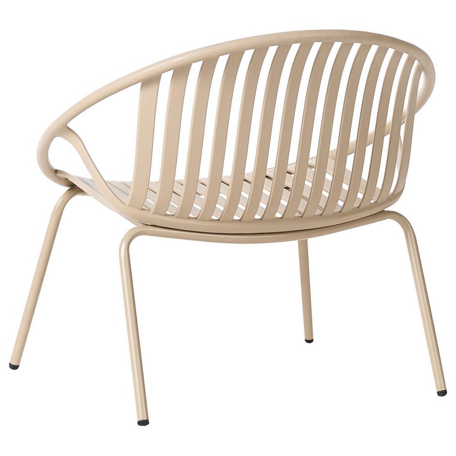 Beliani Gartenstuhl 2er Set aus Kunststoff  CASPERIA  