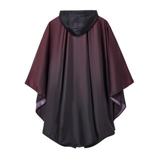 Alopini Mantella Antipioggia con Cappuccio Cerniera Riutilizzabile  