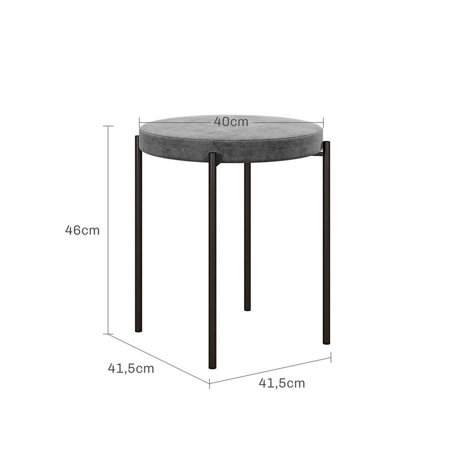 HOMCOM Tabouret de salle à manger  