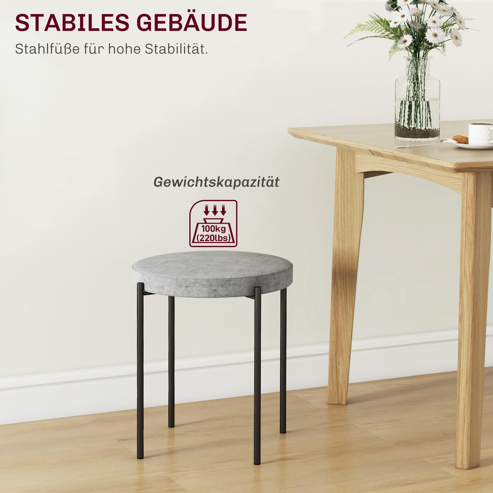 HOMCOM Esszimmerhocker  