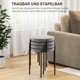 HOMCOM Esszimmerhocker  