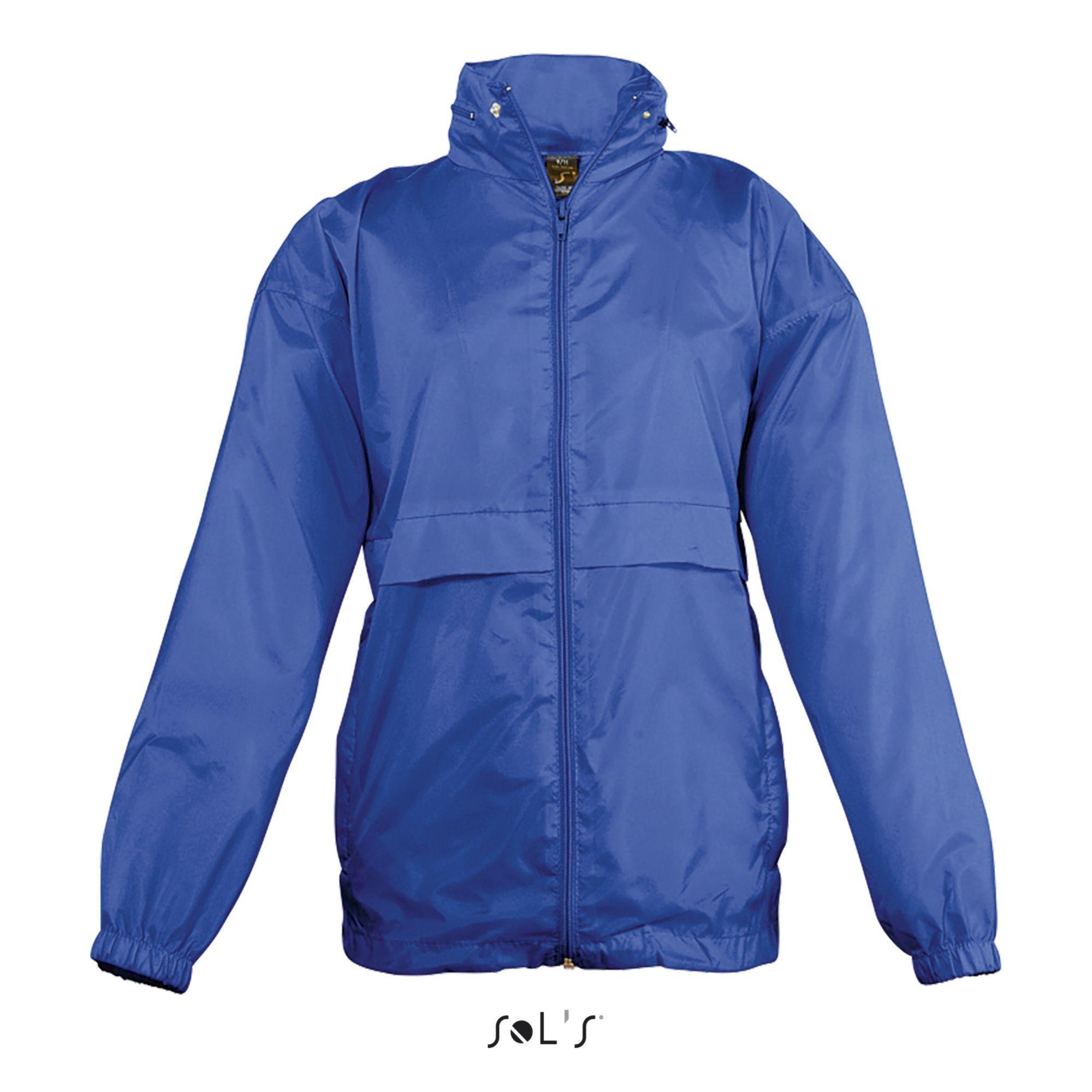 Image of Windjacke Für Kinder Surf Mädchen Königsblau 12-14A