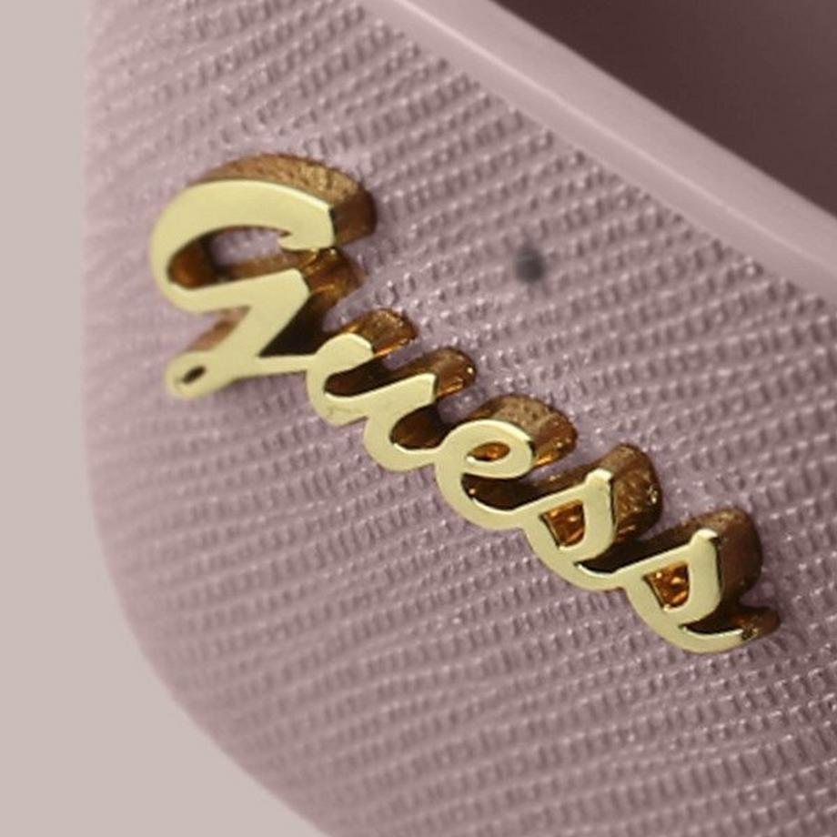 GUESS  Guess Saffiano Hülle AirPods Rosegold 