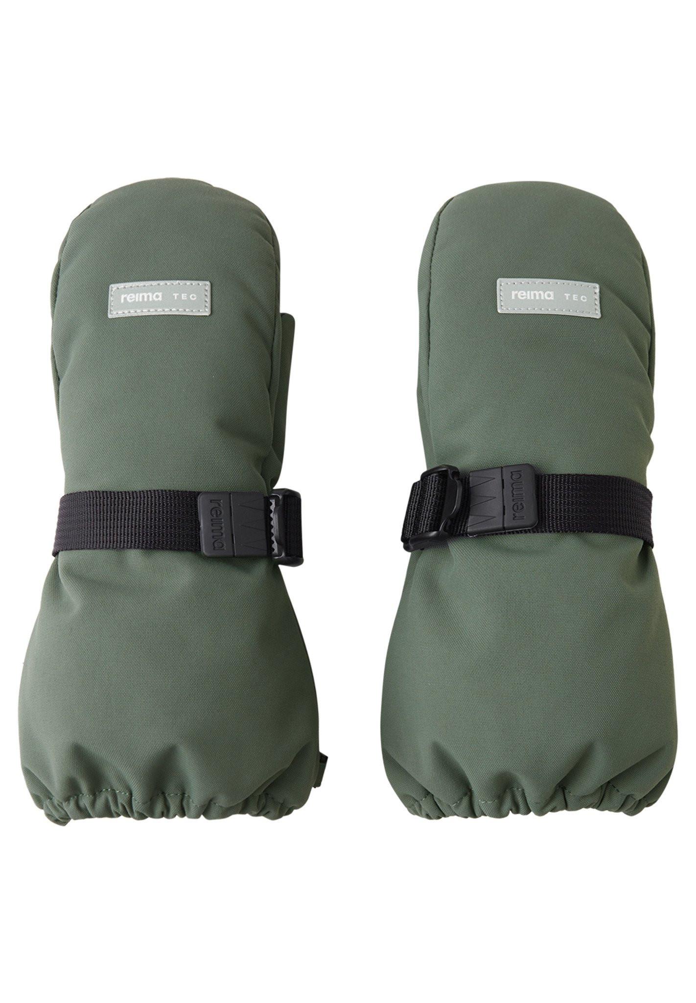 Image of Tec+ Kinder Winter Fäustlinge Ote Thyme Green Unisex Grün 3