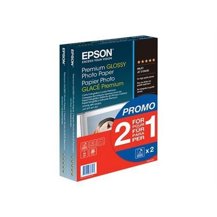 EPSON EPSON Premium Glossy Photo 10x15cm S042167 InkJet, 255g 2x40 Blatt  