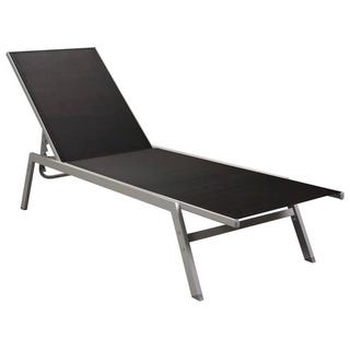 VidaXL Chaise longue tissu  