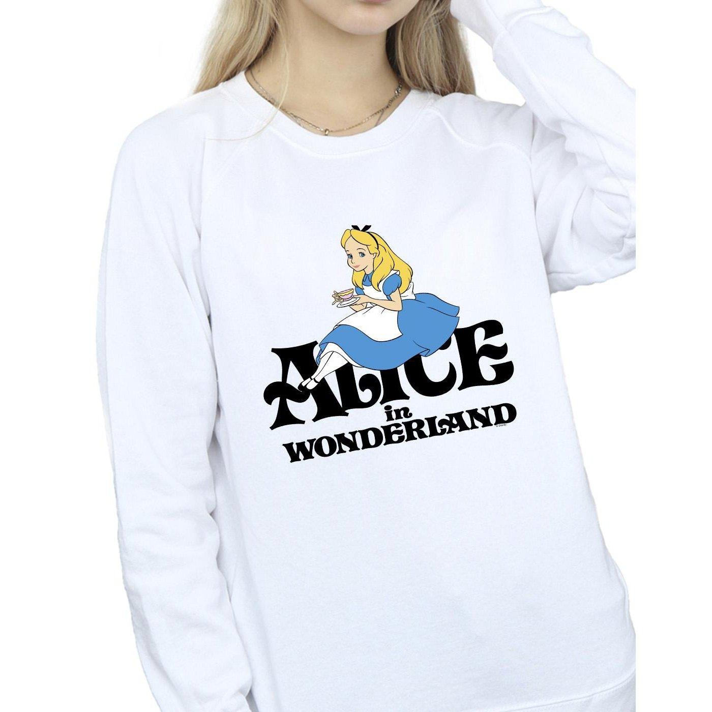 Disney  Sweat ALICE IN WONDERLAND TEA DRINKER 