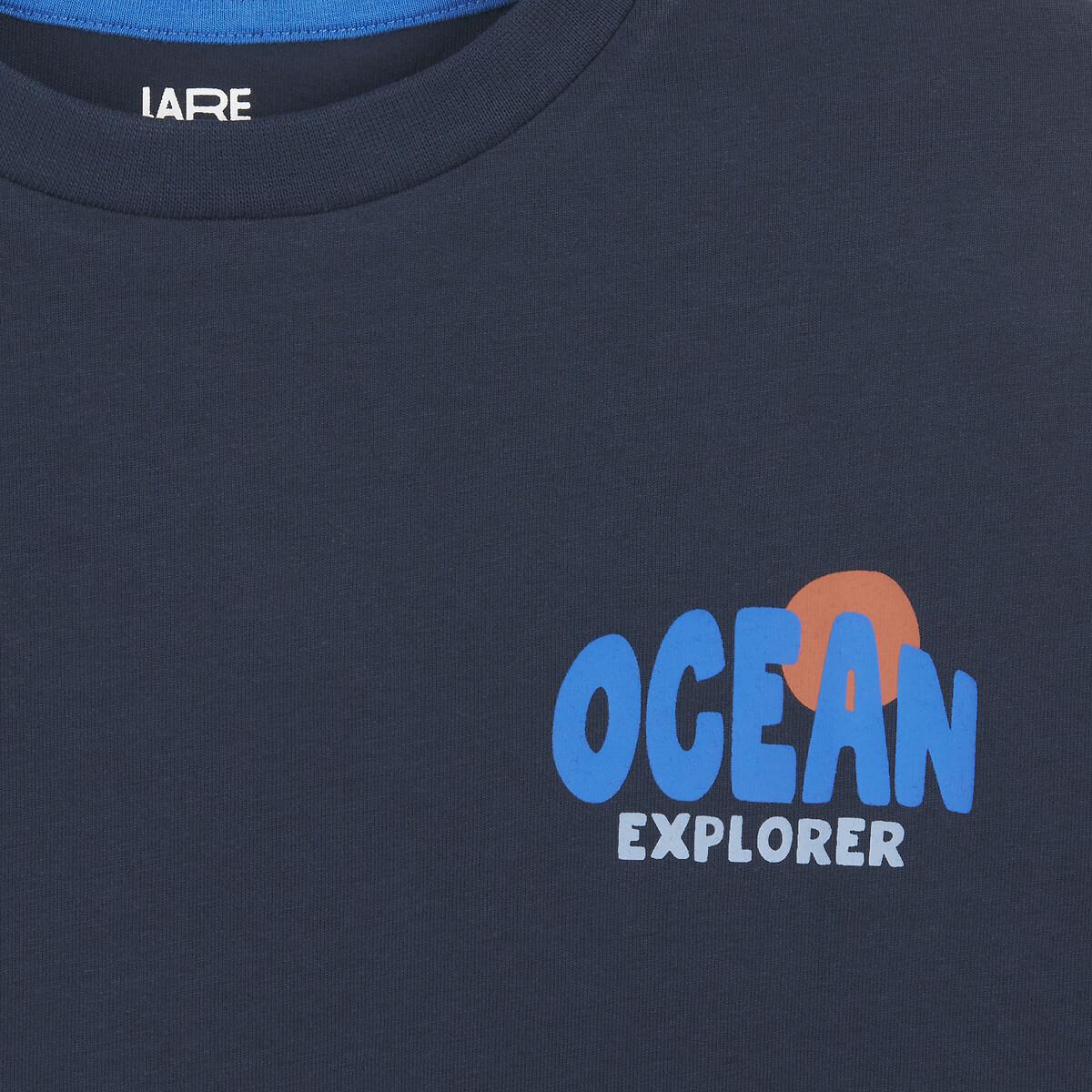 La Redoute Collections  Bedrucktes Oversize-Langarmshirt 