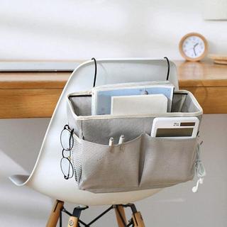 Northio Sac de Rangement pour Lit / Porte - Gris  