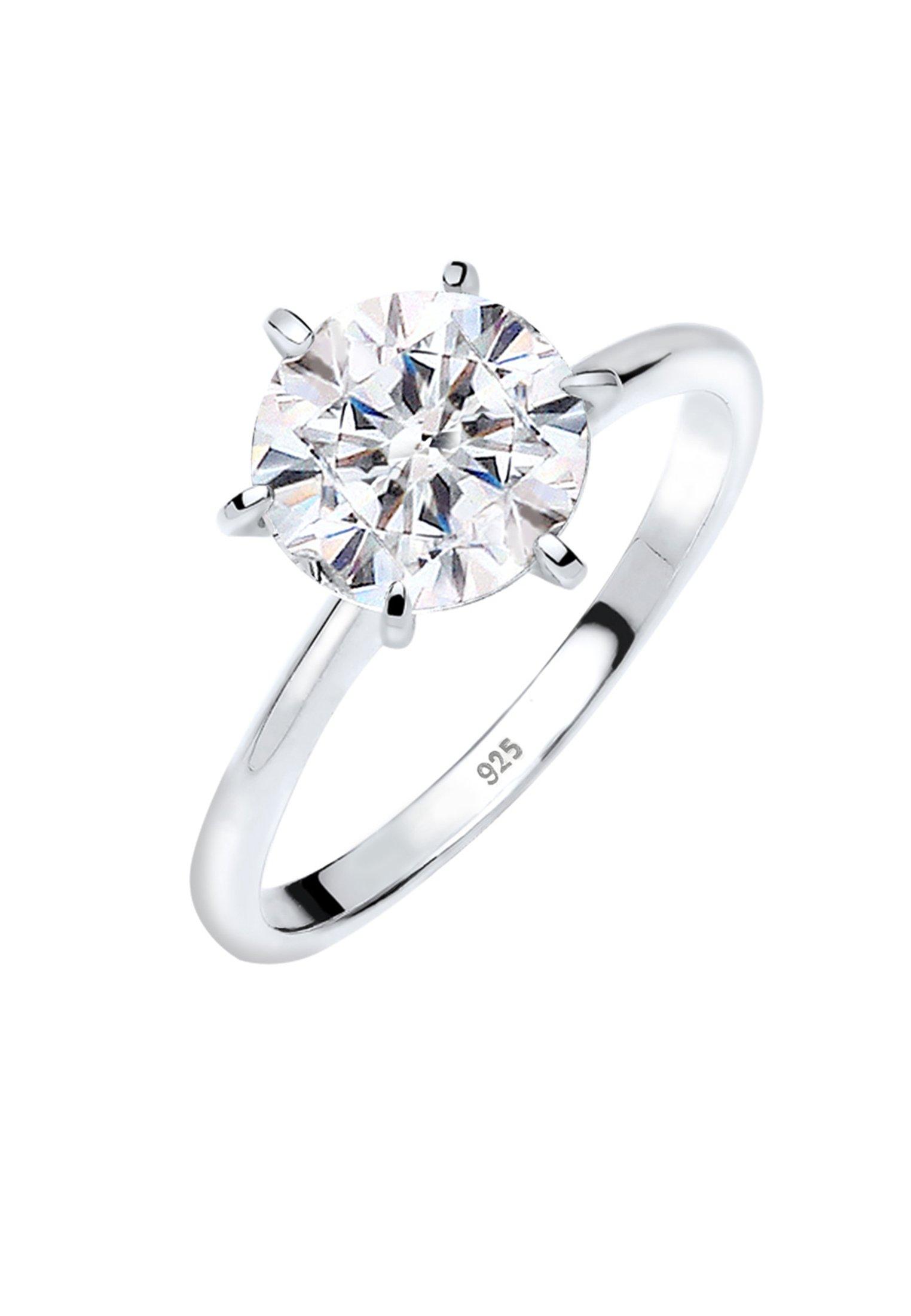 Image of Ring Kristall Damen Silber 52mm