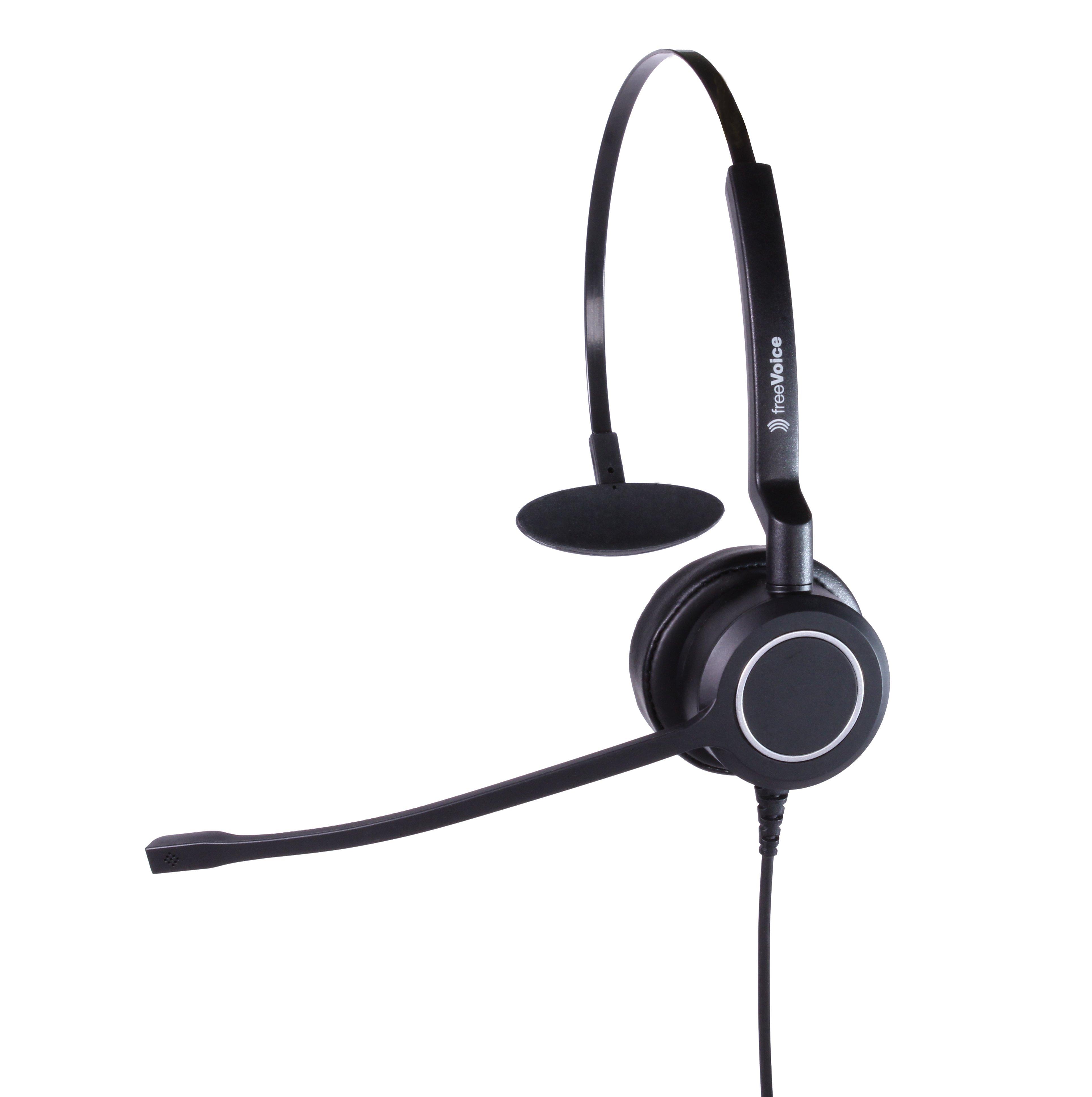 Image of SoundPro 360 UNC Mono Kopfhörer Kabelgebunden Kopfband BüroCallcenter Schwarz