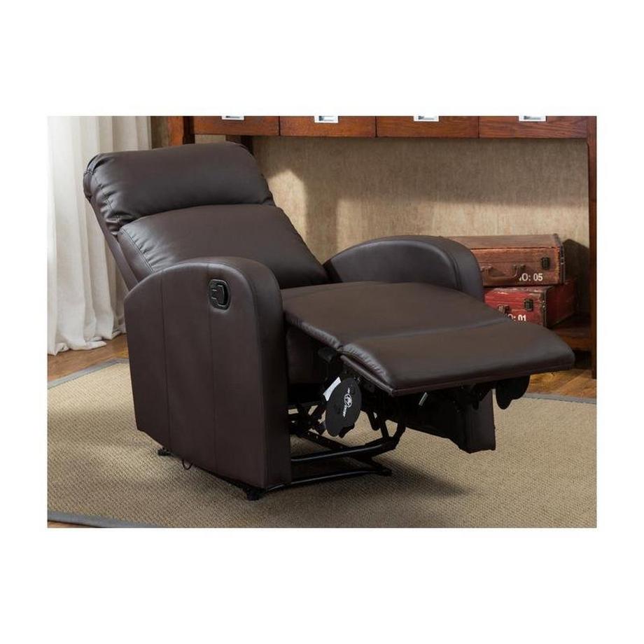 Vente-unique Relaxsessel Fernsehsessel Kunstleder ISAO  