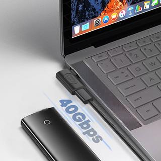 Avizar  USB-C Winkeladapter Männlich / Weiblich 