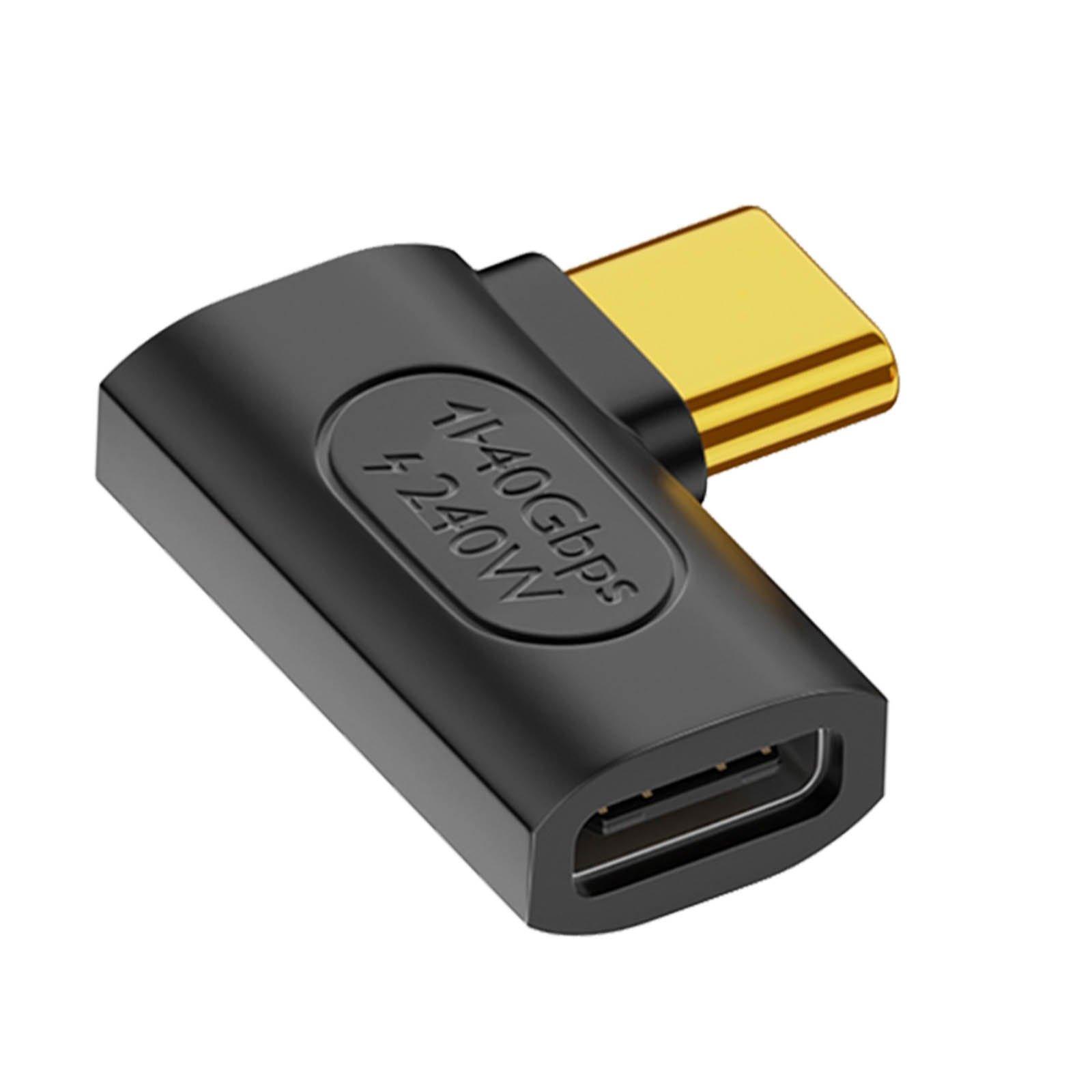 Image of USB-C Winkeladapter Männlich / Weiblich