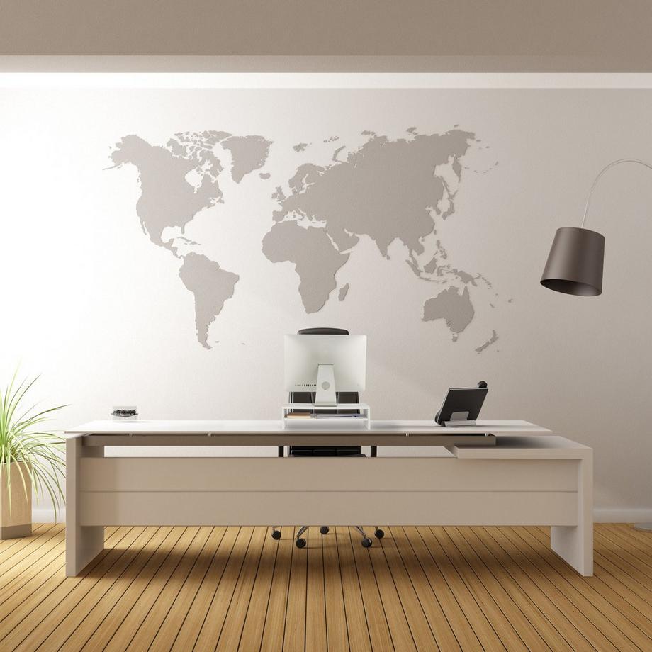 B2X  Monitorständer mit zusätzlicher Ablage 