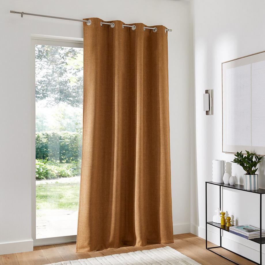 La Redoute Intérieurs  Thermovorhang aus Fleece mit Natté-Effekt 