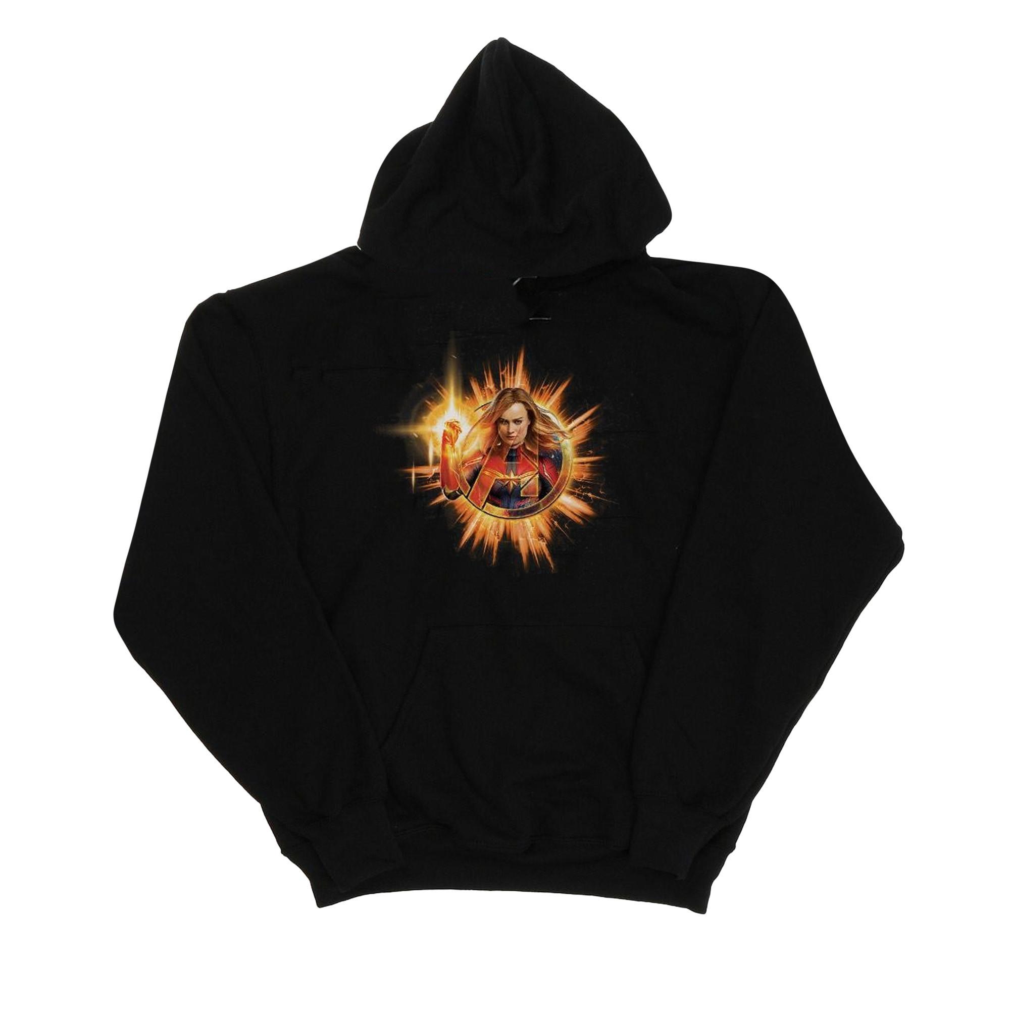 Image of Avengers Endgame Captain Blast Kapuzenpullover Mädchen Schwarz 128