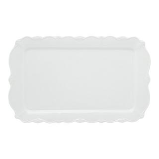 Wolff Assiette en porcelaine Fancy White  