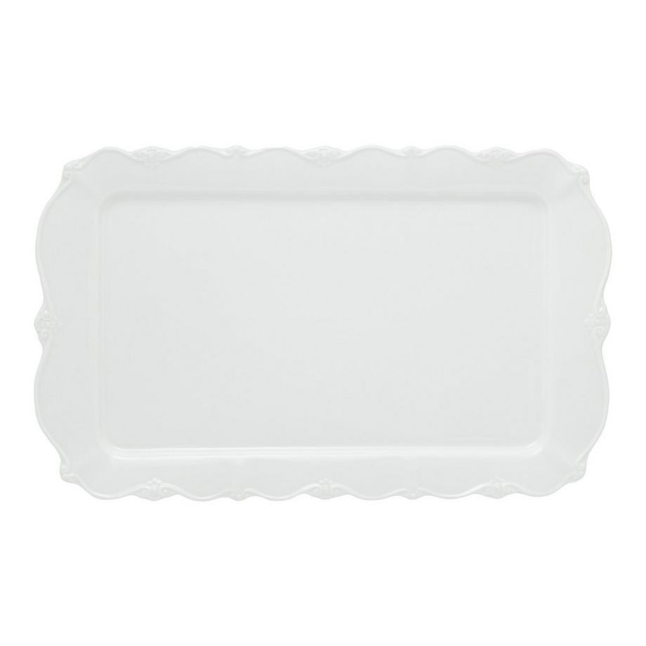 Wolff Assiette en porcelaine Fancy White  