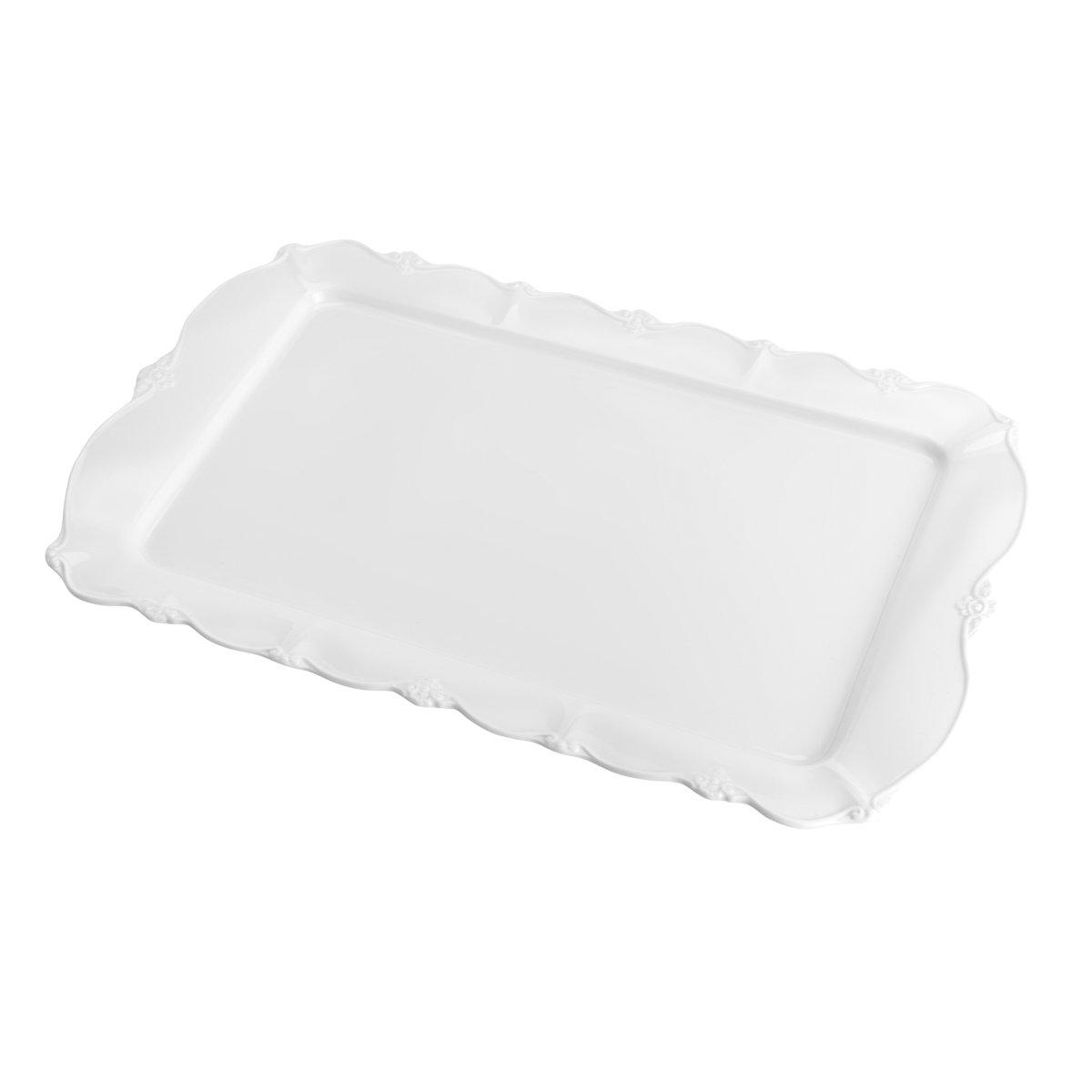 Wolff Assiette en porcelaine Fancy White  