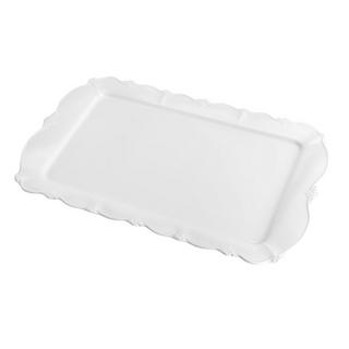 Wolff Assiette en porcelaine Fancy White  