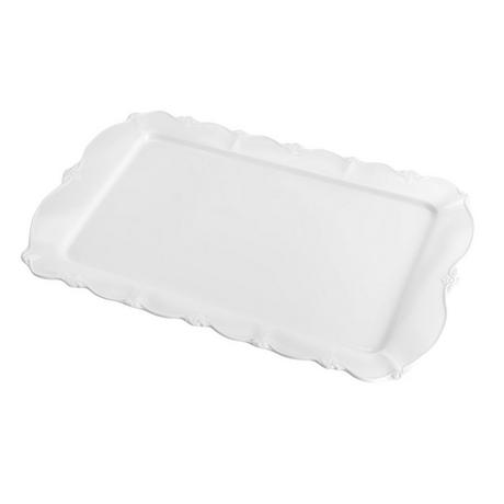 Wolff Assiette en porcelaine Fancy White  