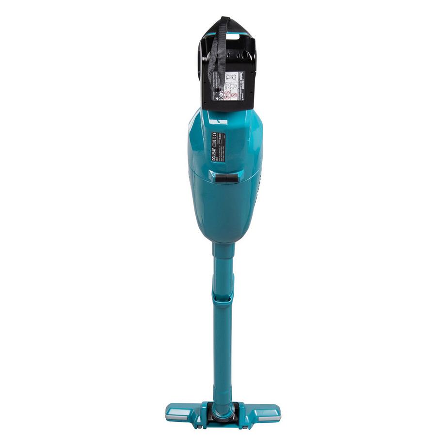 Makita Makita DCL284FZ Handstaubsauger Schwarz, Türkis Beutellos  