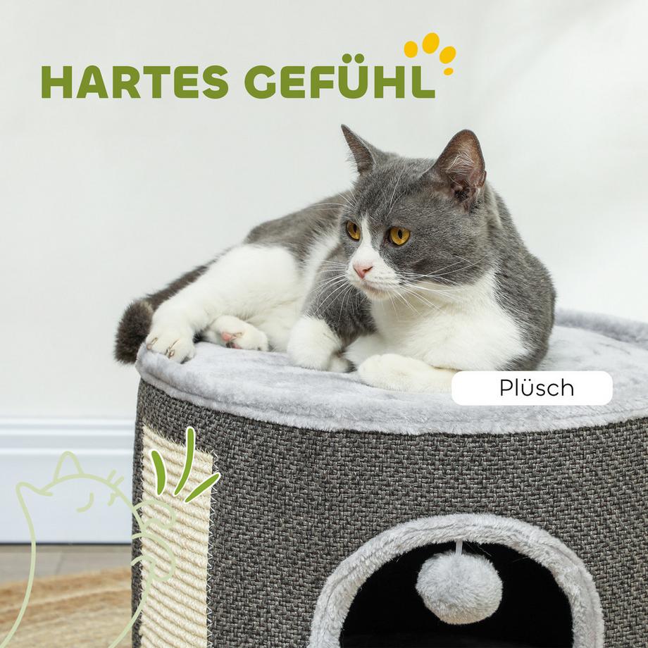 PawHut  Baril à gratter 