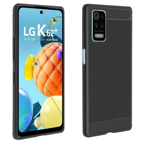 Avizar  Carbon-Case LG K62 / K52 Schwarz 