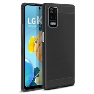 Avizar  Carbon-Case LG K62 / K52 Schwarz 