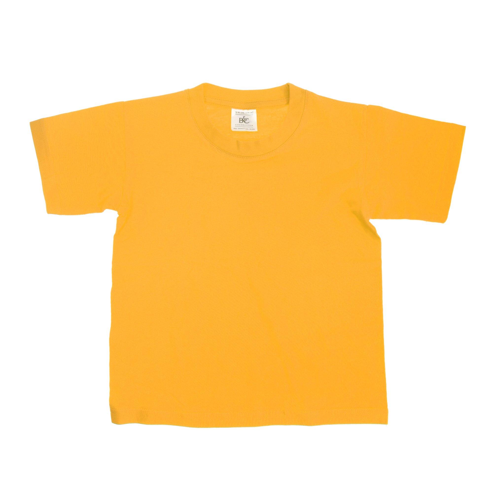 Image of B&c Tshirt, Kurzarm Mädchen Gold 1-2A
