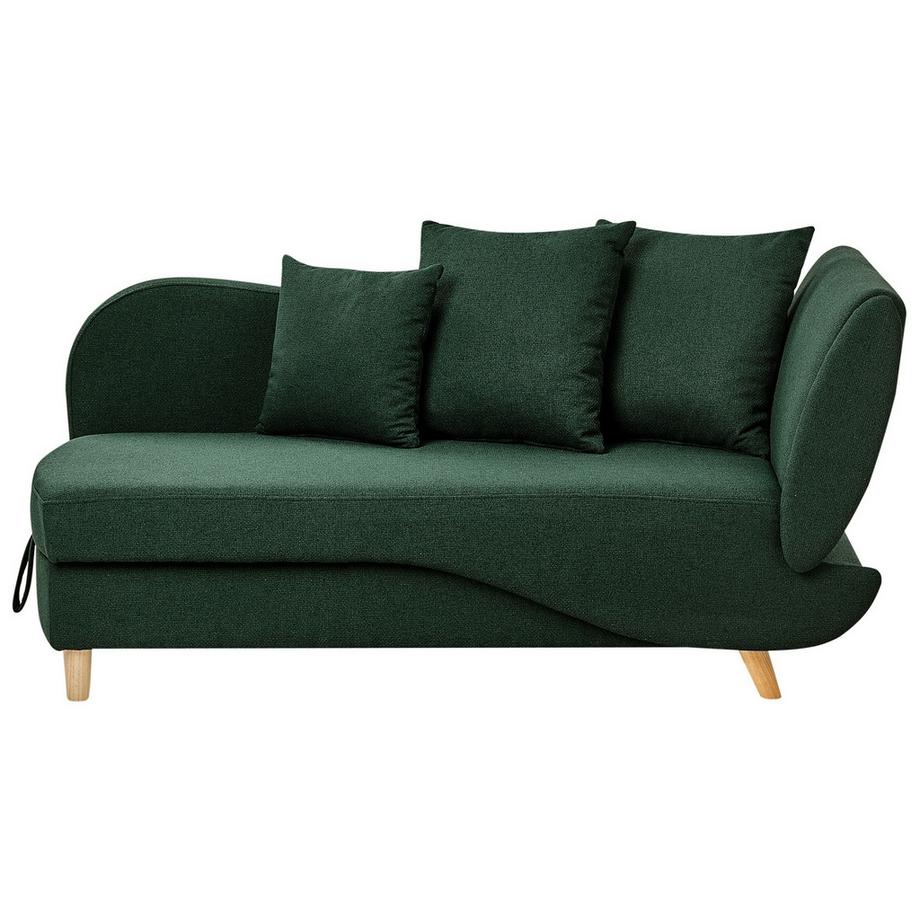 Rechtsseitige Chaiselongue aus Kunstleinen  MERI