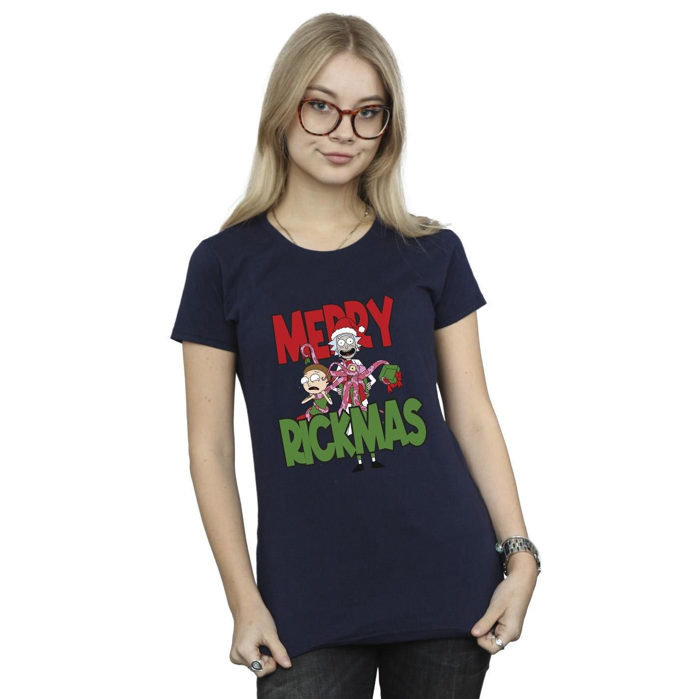 Rick And Morty  Tshirt MERRY RICKMAS 