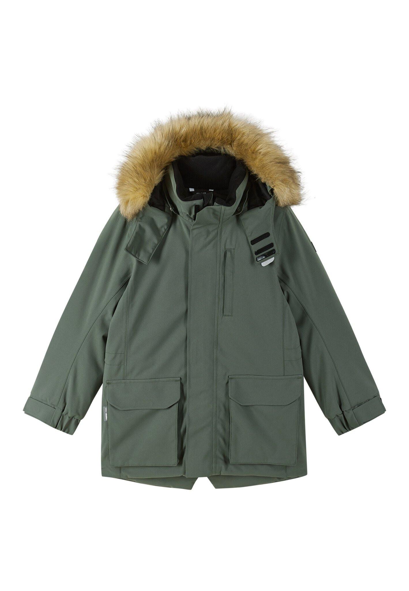 Reima  tec Kinder Winterjacke Ajaton Thyme green 