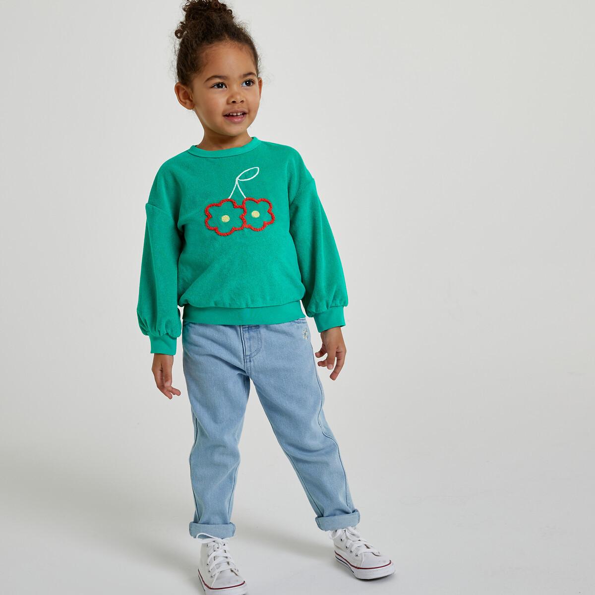 Image of Frottee-sweatshirt Mit Rundhals Unisex Grün 102