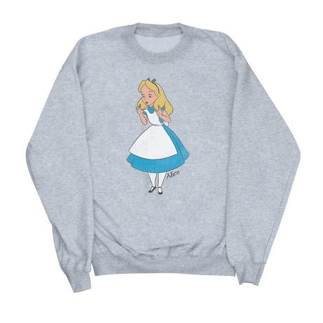 Disney  Alice In Wonderland Alice Sweatshirt 