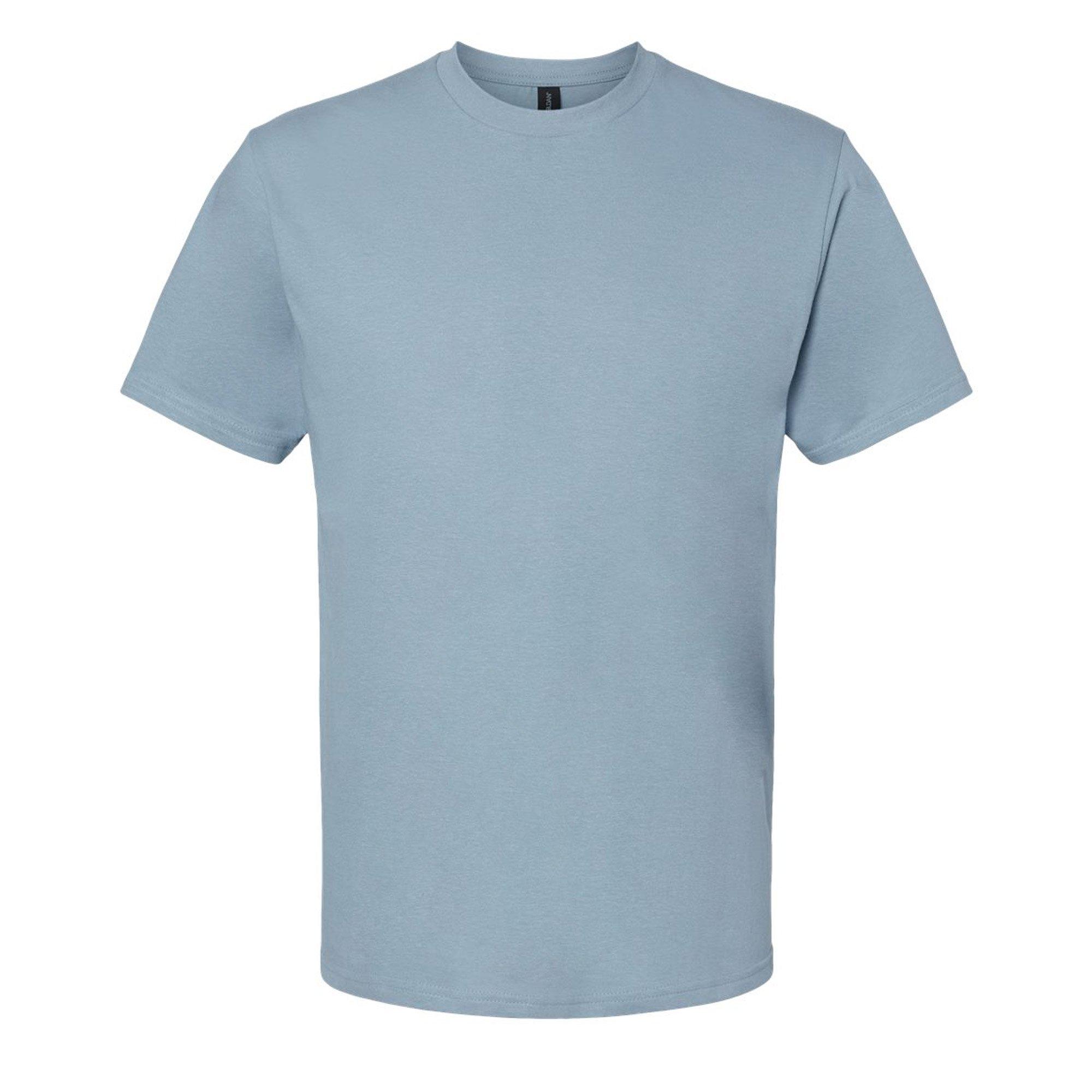 Image of Softstyle Tshirt Damen Blau 3XL
