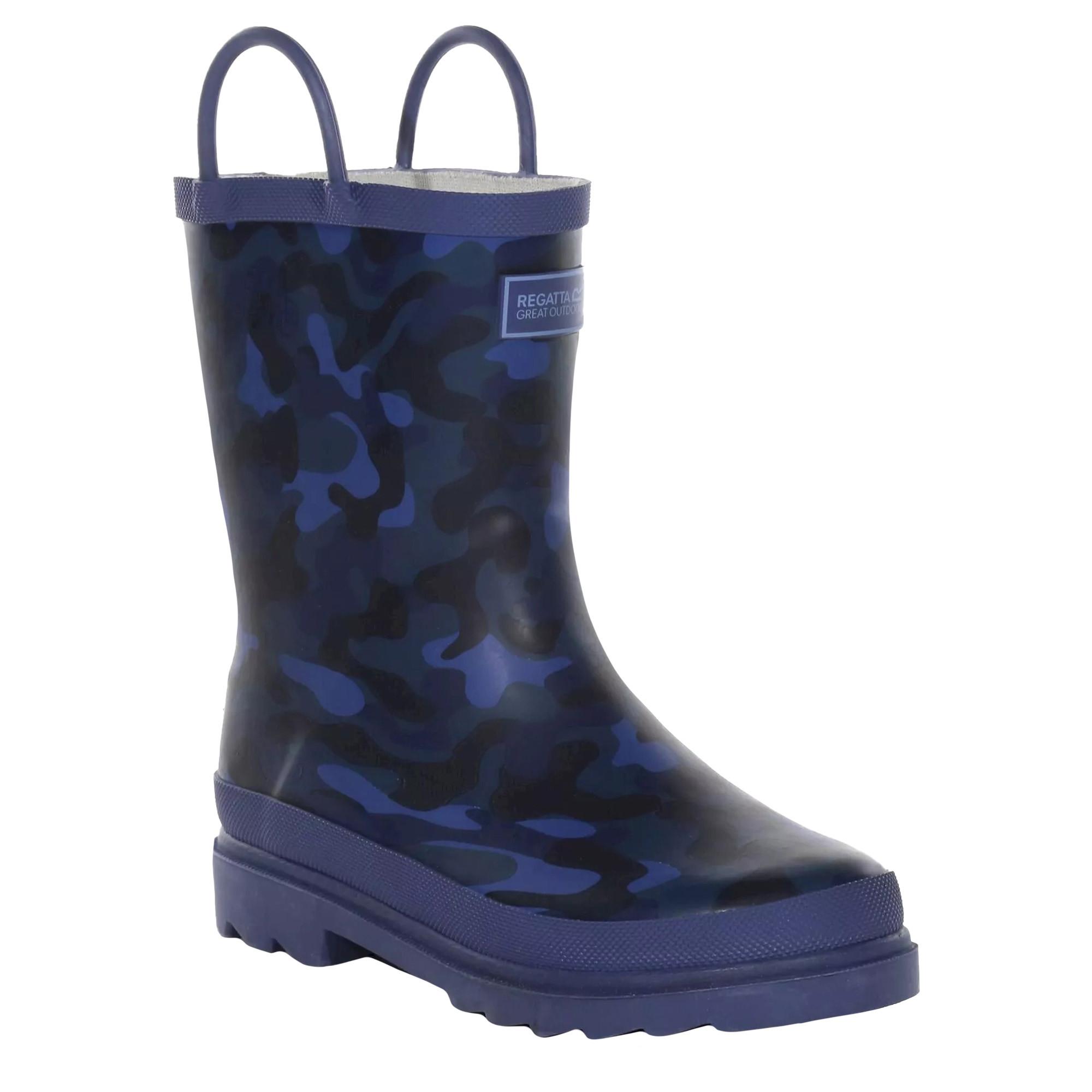 Image of Gummistiefel Minnow Unisex Blau Denim Dunkel 32