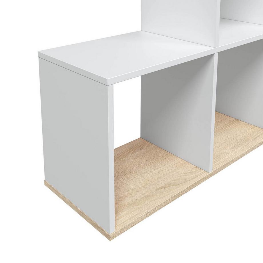 Calicosy Bücherregal Treppe 6 Fächer Step - H110 cm  