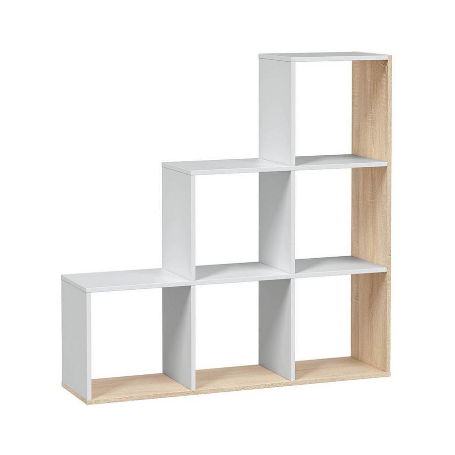 Calicosy Bücherregal Treppe 6 Fächer Step - H110 cm  