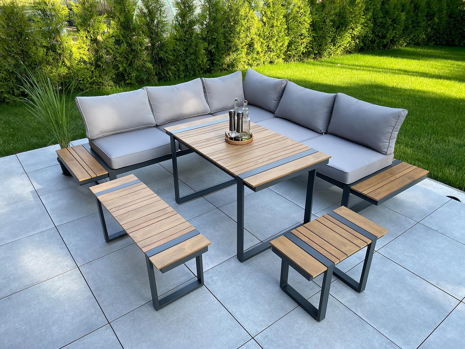 mutoni Gartenlounge-Set Belmira natur  