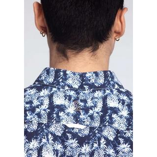 Colours & Sons  Hemden Shirt Blue Pineapples Print 