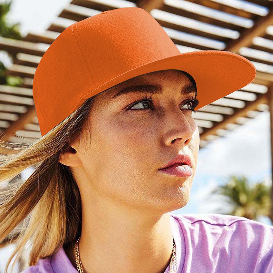 Beechfield Retro Rapper Baseballkappe  