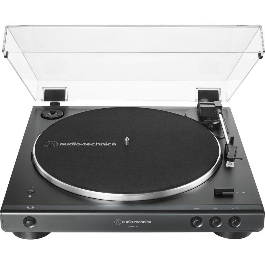 Audio-Technica  AT-LP60XBT Black Stereo-Plattenspieler, Riemenantrieb 