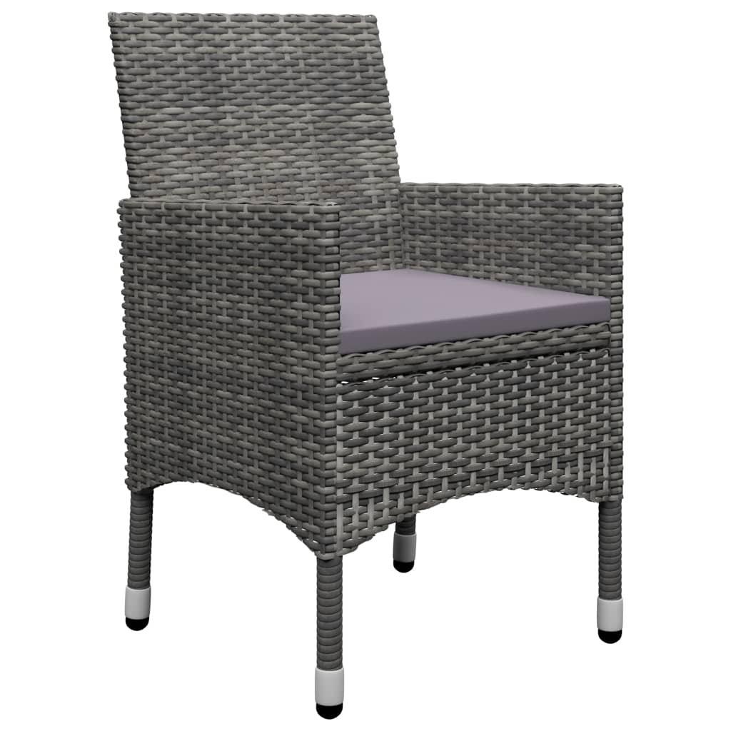 VidaXL Bistro-set poly-rattan  